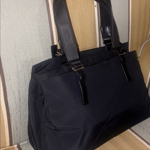 Salvatore Ferragamo Ferragamo Tote Bag Black Sport AU-21 9771 Nylon Leather S... - Picture 4 of 12